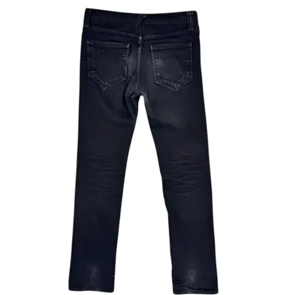 No ID. Japanese Jeans Mens Black Size 3 Large 32